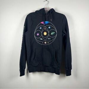 Coldplay 2023 Music of the Spheres Concert Tour Hoodie Hooded Sweatshirt Medium